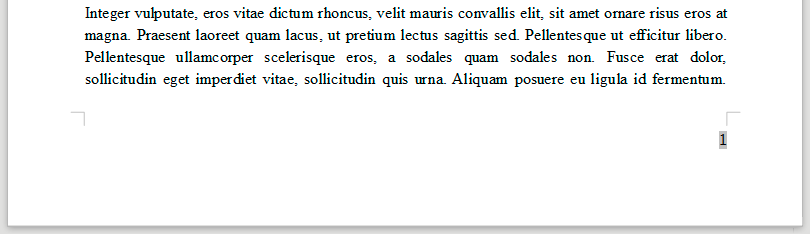 numer strony dokumentu